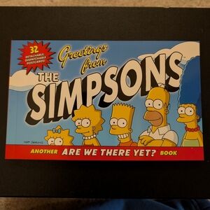 Harper The Simpsons Postcard Book